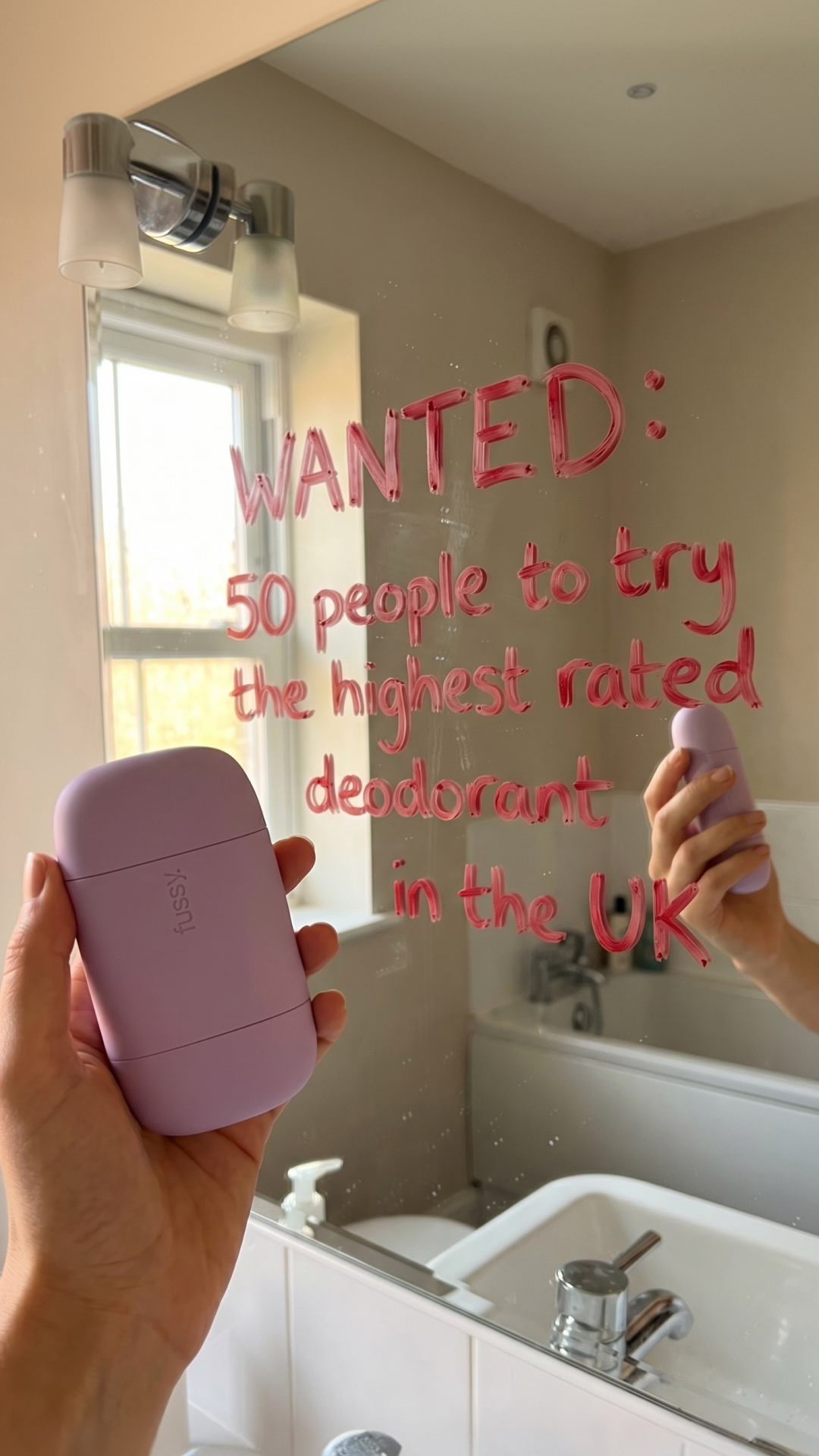 Fussy Facebook ad