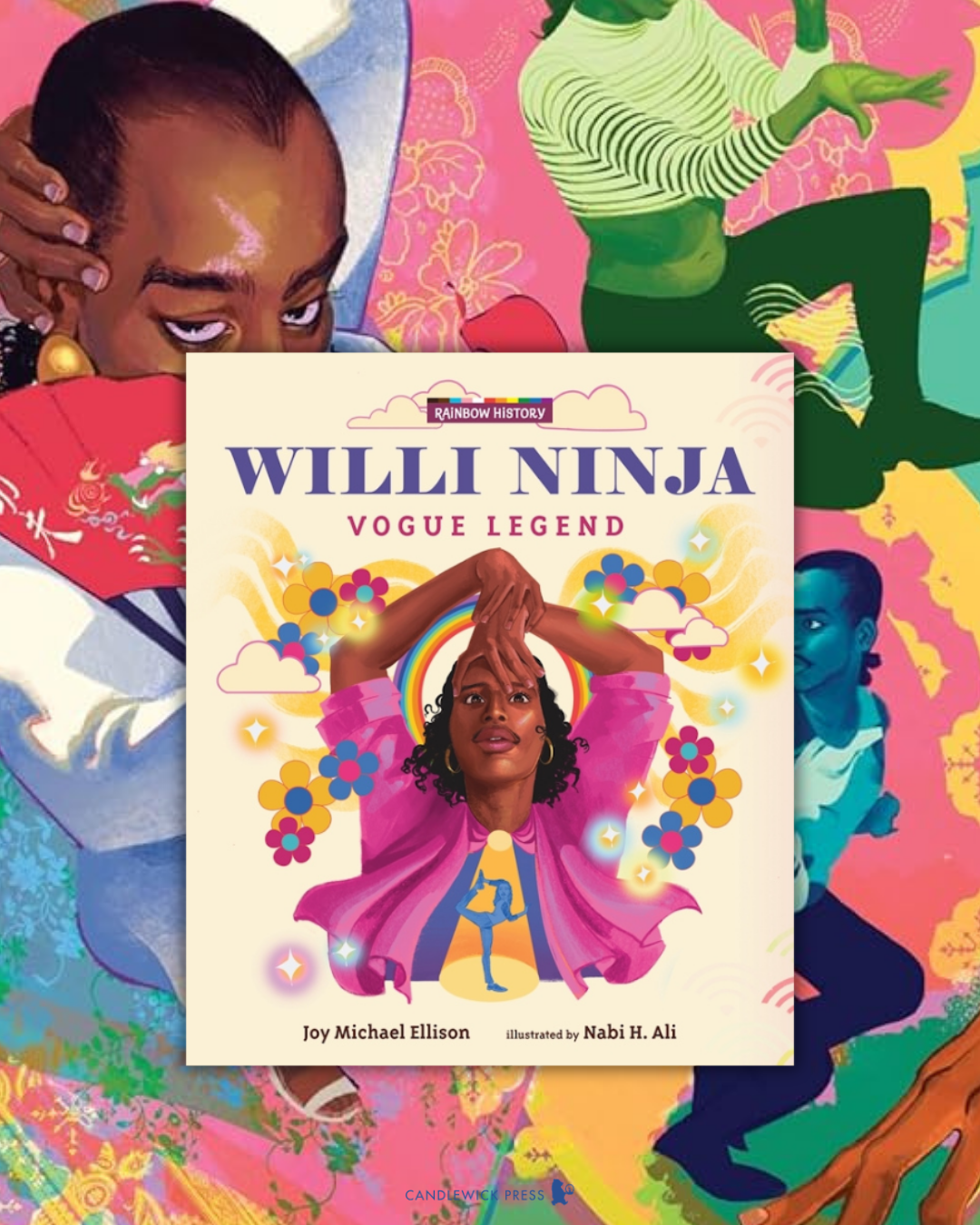 Candlewick Press Facebook ad: Strike a pose!