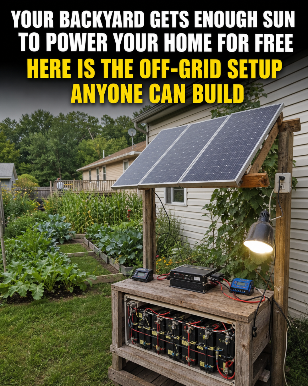 Self-Sufficient Backyard - by Ron and Johanna Facebook ad