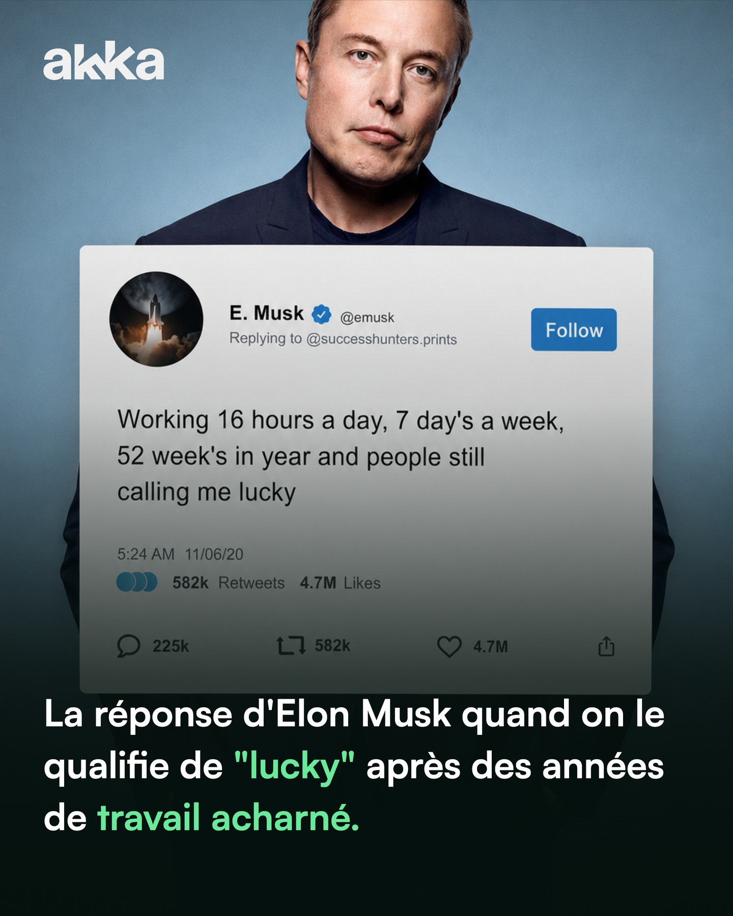 Akka France Facebook ad