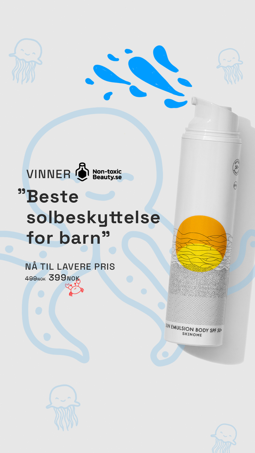 Skinome Facebook ad
