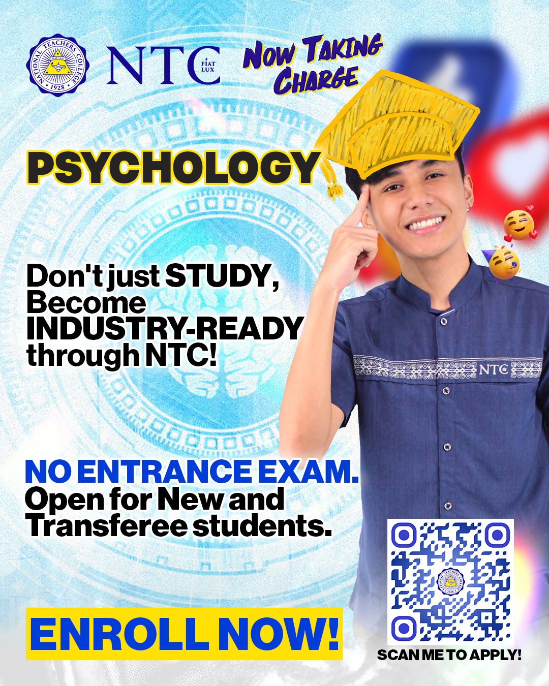 National Teachers College Facebook ad