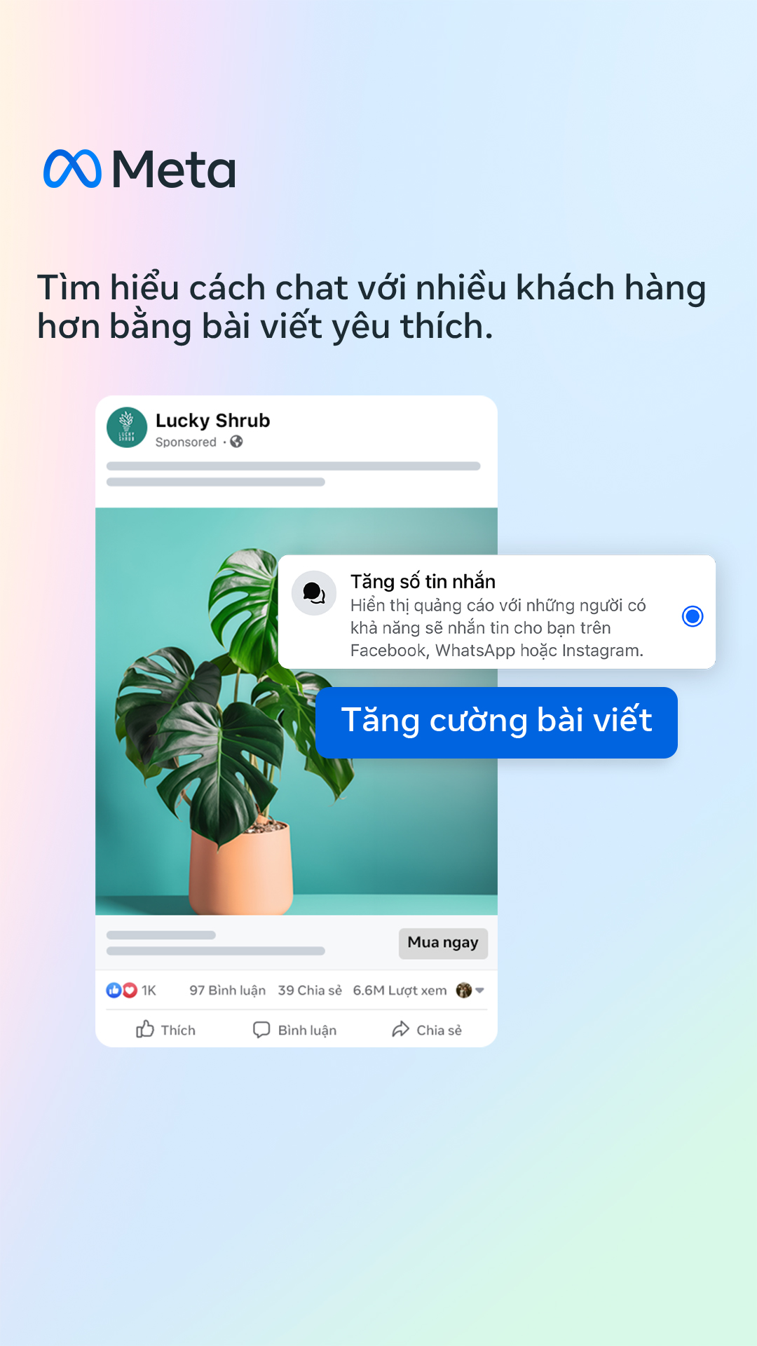 Meta for Business Facebook ad