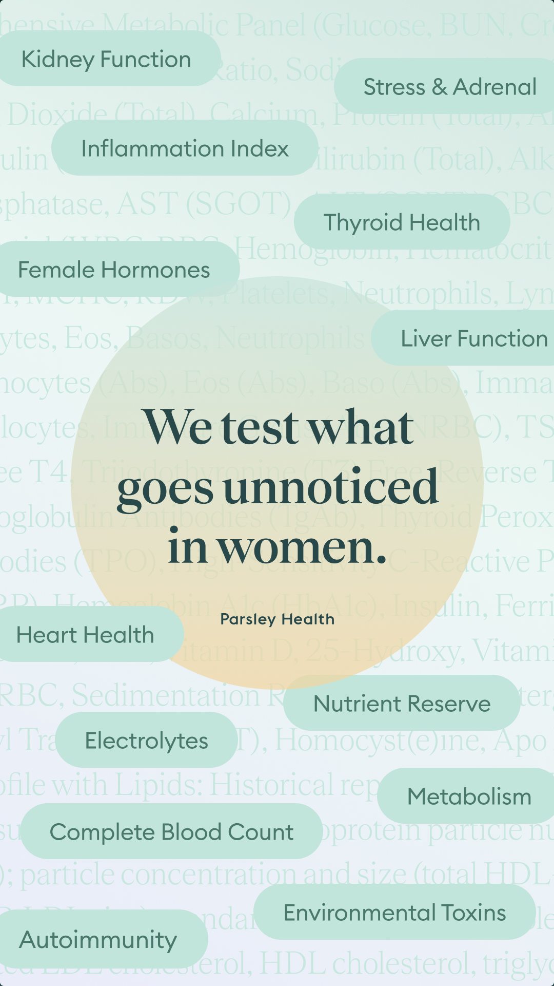 Parsley Health - Root Cause Medicine Facebook ad