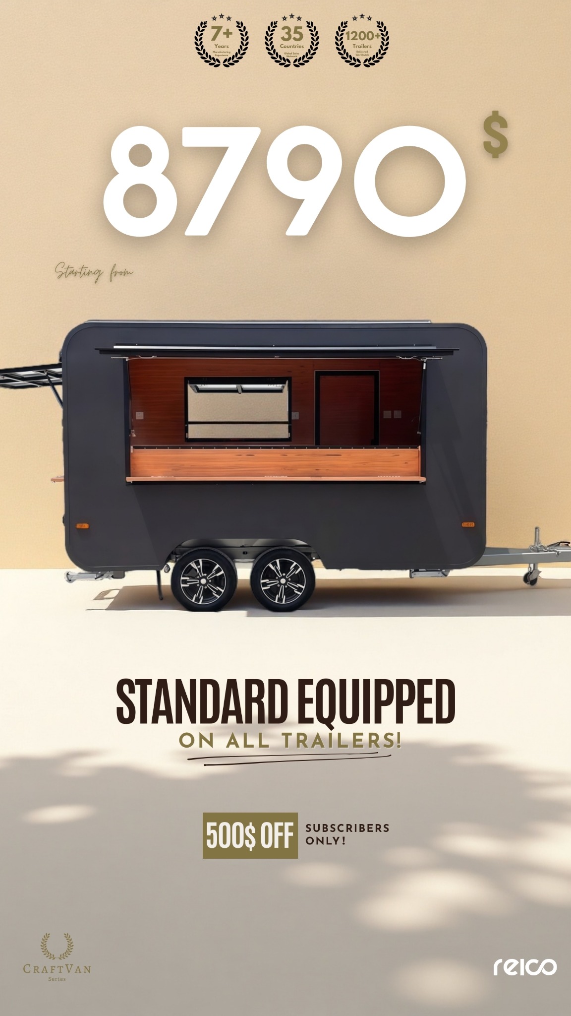 REICO Food Trailer Hub Facebook ad
