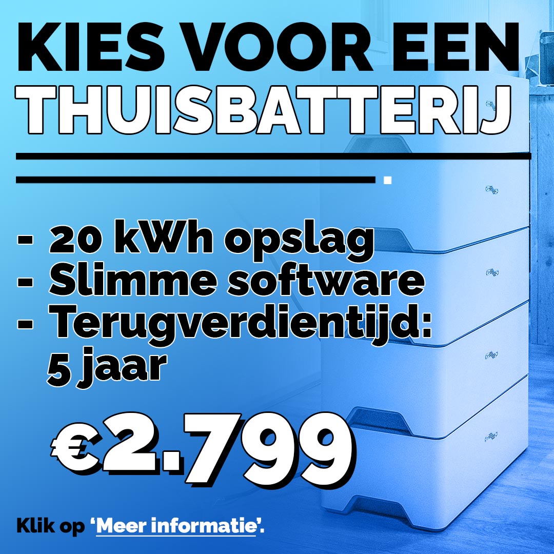 Thuisbatterij Deals Facebook ad