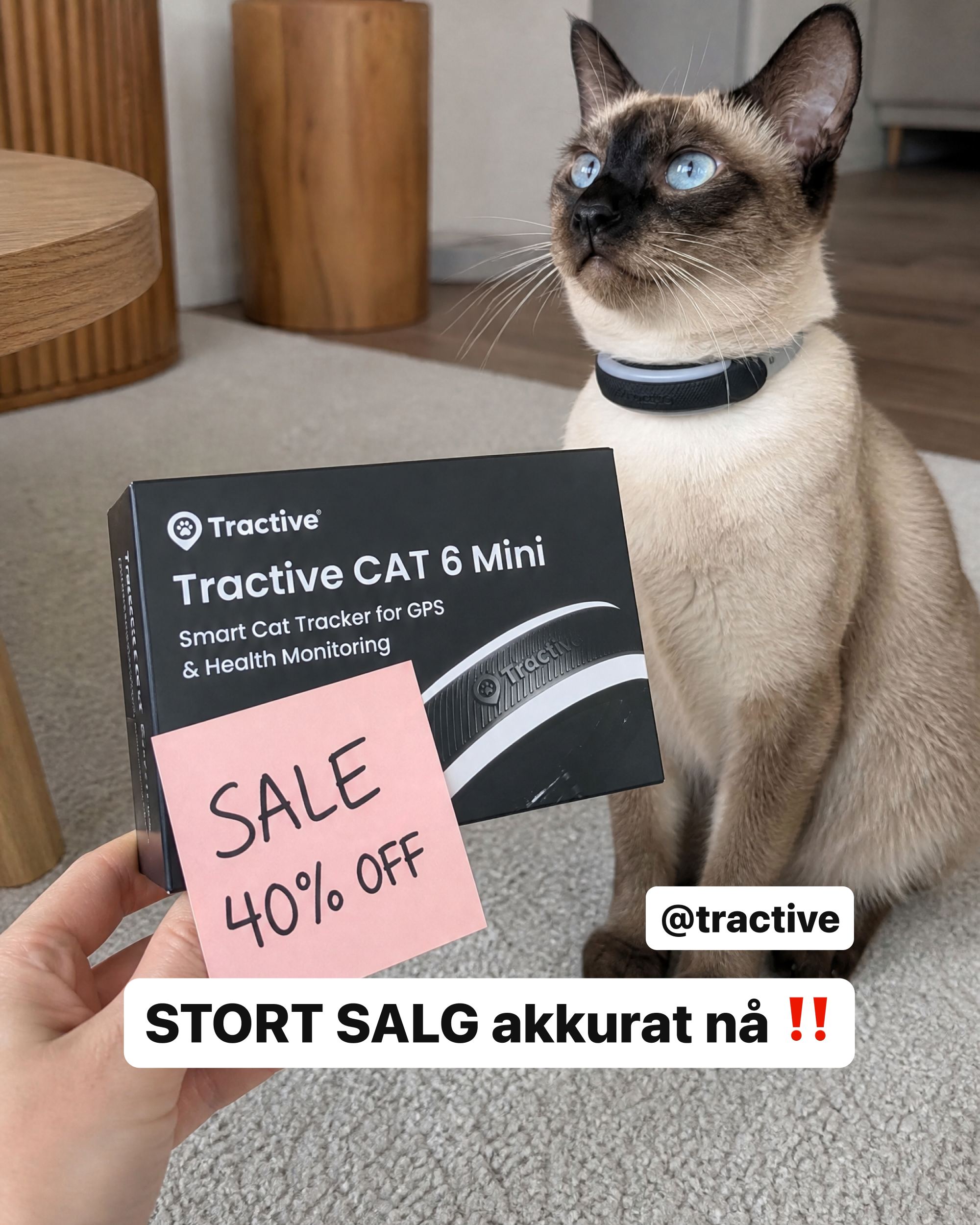 Tractive Facebook ad