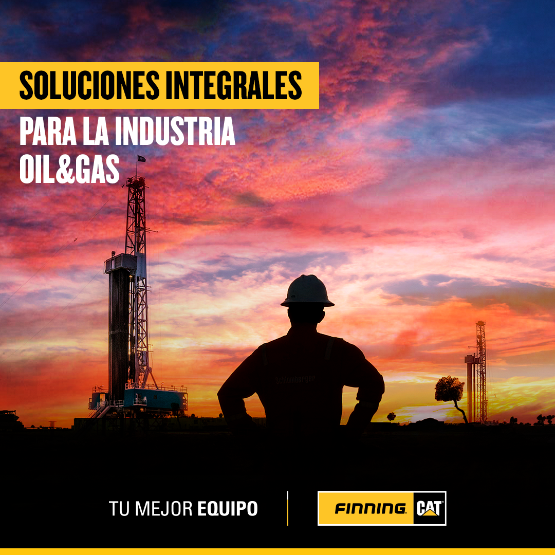 Finning Sudamérica Facebook ad: En la industria Oil & Gas, el desempeño…