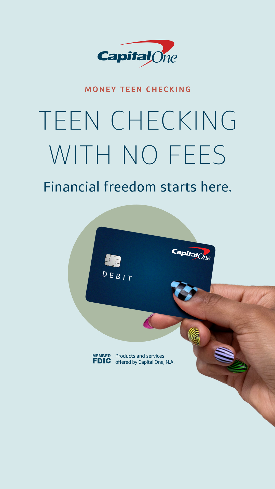 Capital One Facebook ad