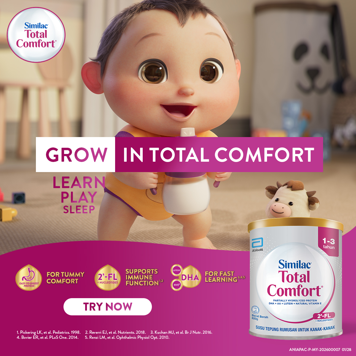 MY Abbott Cares Facebook ad