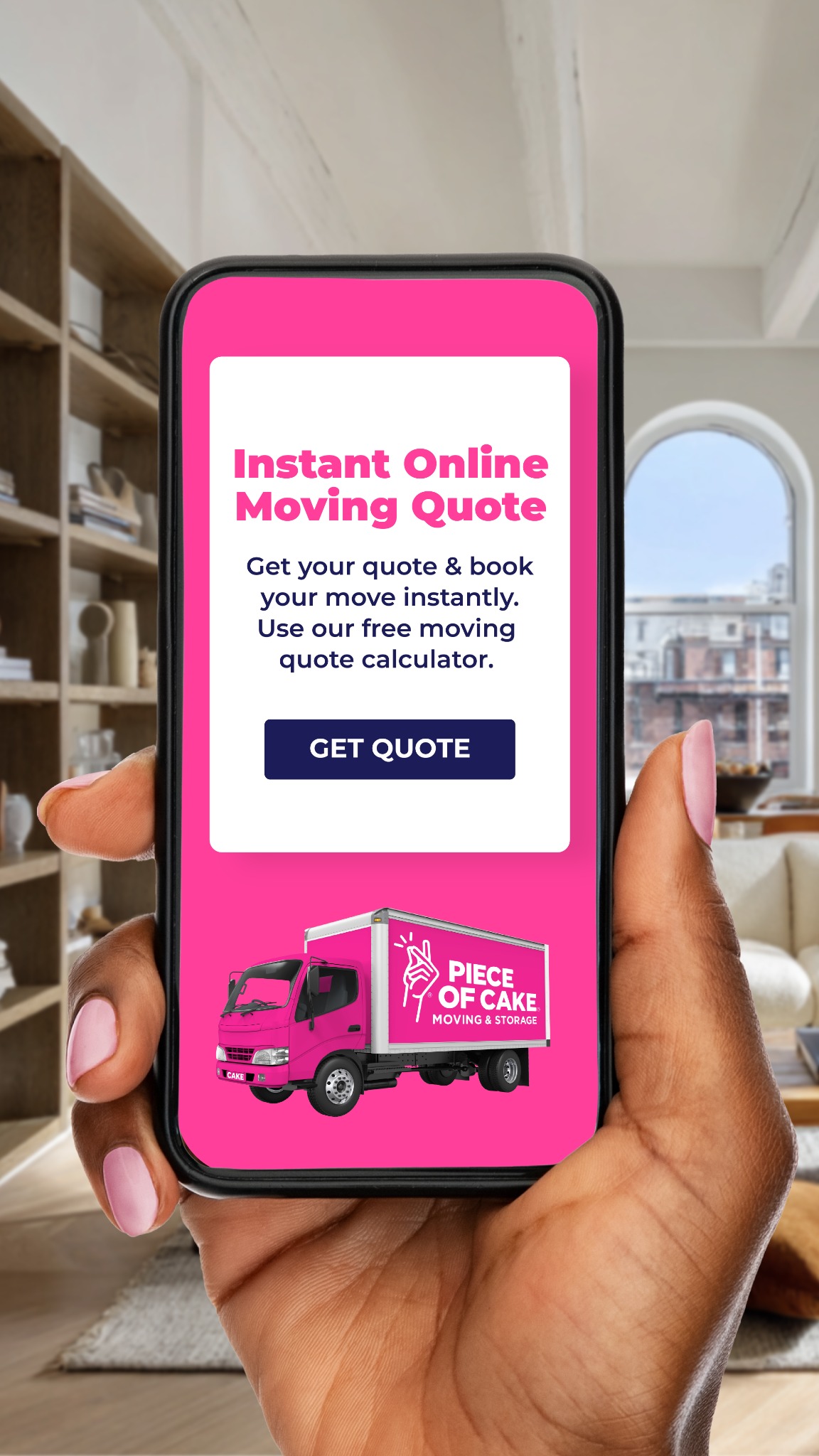 Piece of Cake Moving & Storage Facebook ad