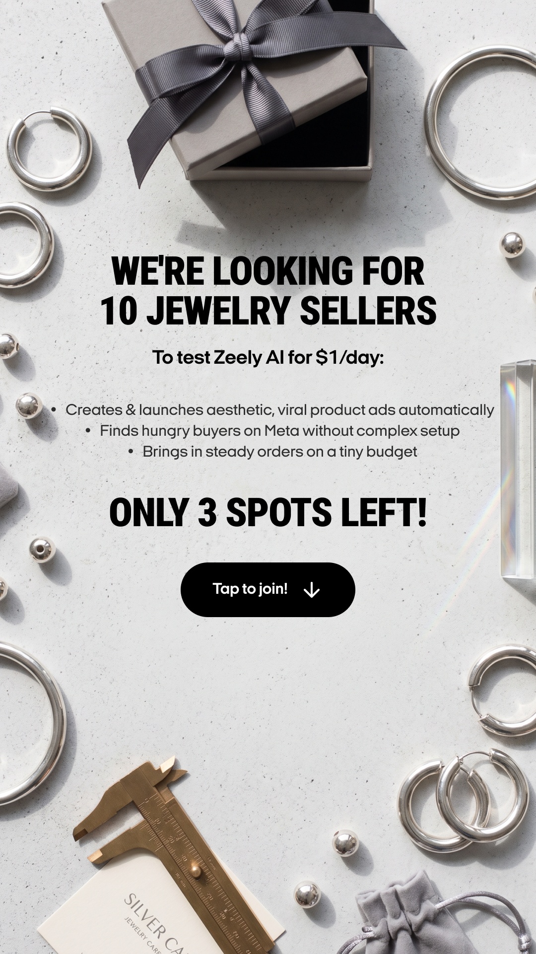 Zeely Facebook ad