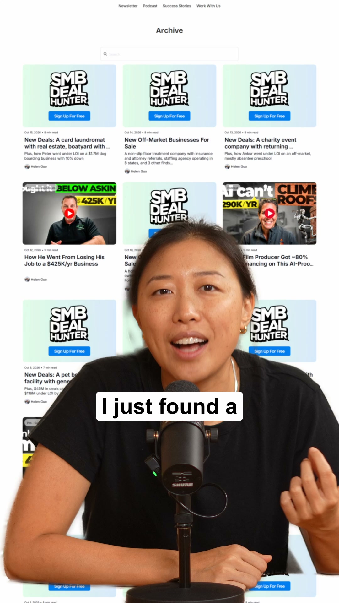 Helen Guo Facebook ad: Subscribe for Free