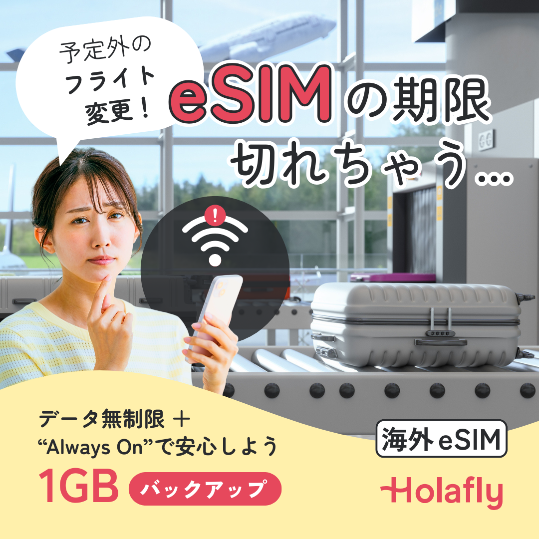 Holafly Japan Facebook ad
