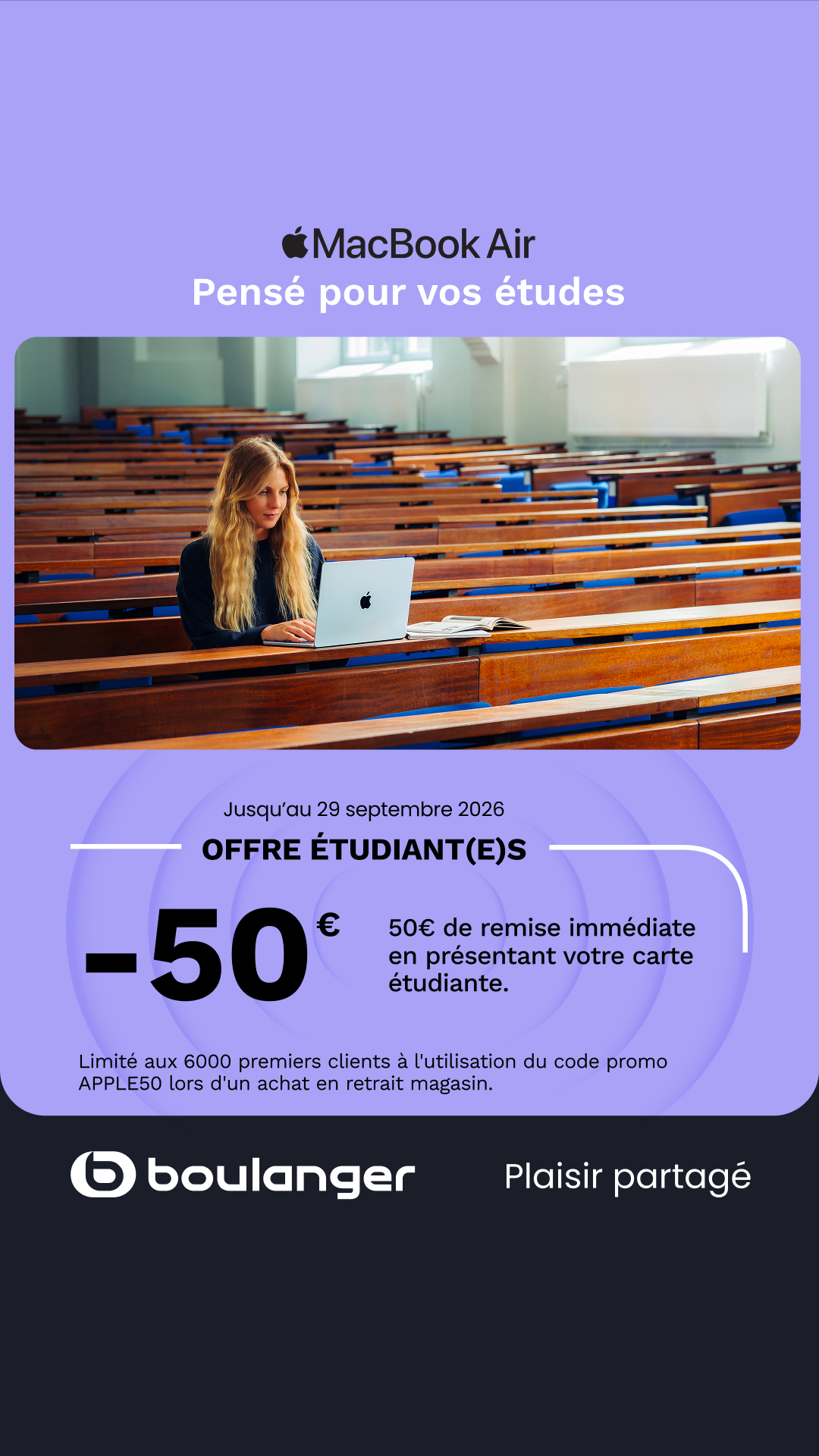 Boulanger Facebook ad