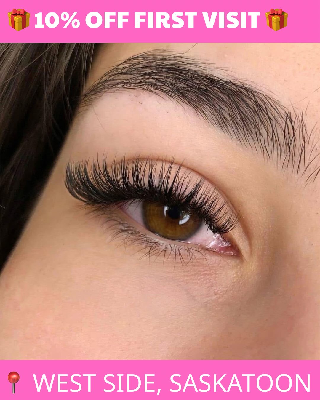 Myra Lashes & Brows Facebook ad