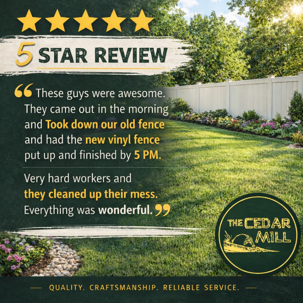 The Cedar Mill Inc. Facebook ad