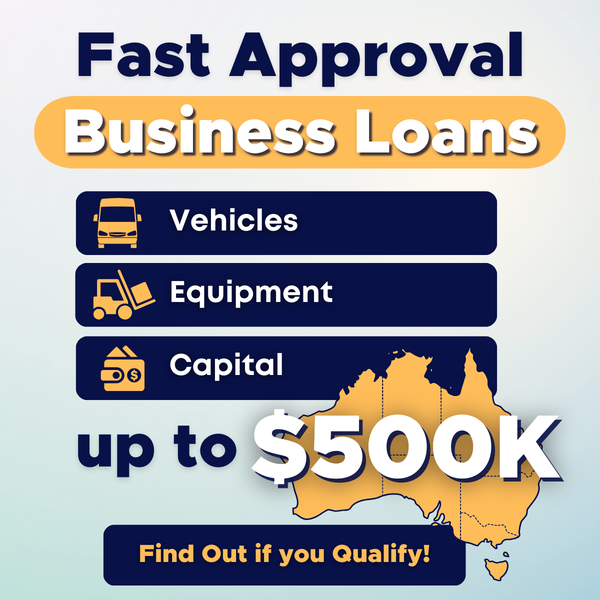 Find My Business Loan Facebook ad