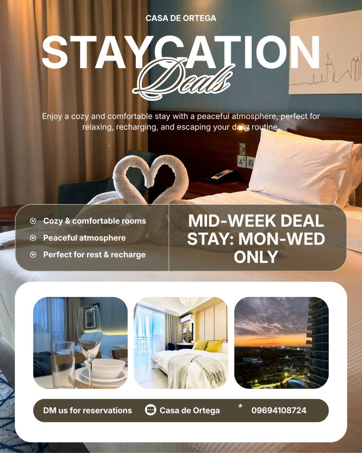 Azure North Legit Staycation Assistant Facebook ad