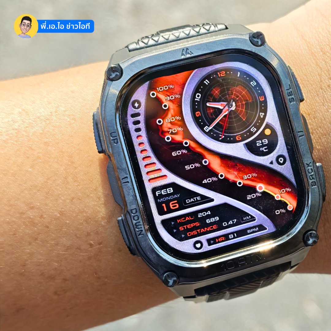 พี่เอไอ.ข่าวไอที Facebook ad: รีวิว KOSPET Tank M4 สมาร์ทวอชท์พันธุ์แกร่ง…