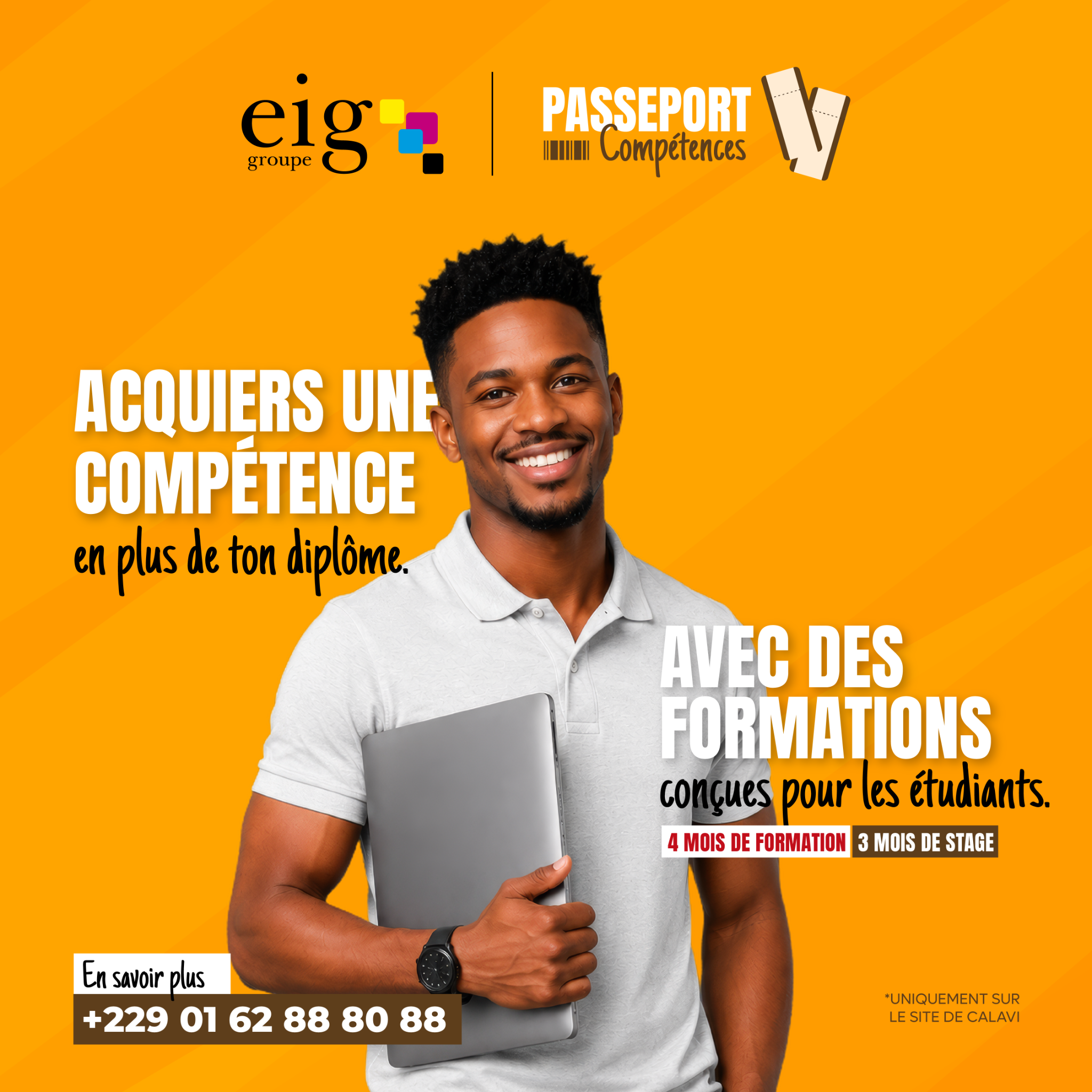 EIG BÉNIN Facebook ad: Discuter avec nous