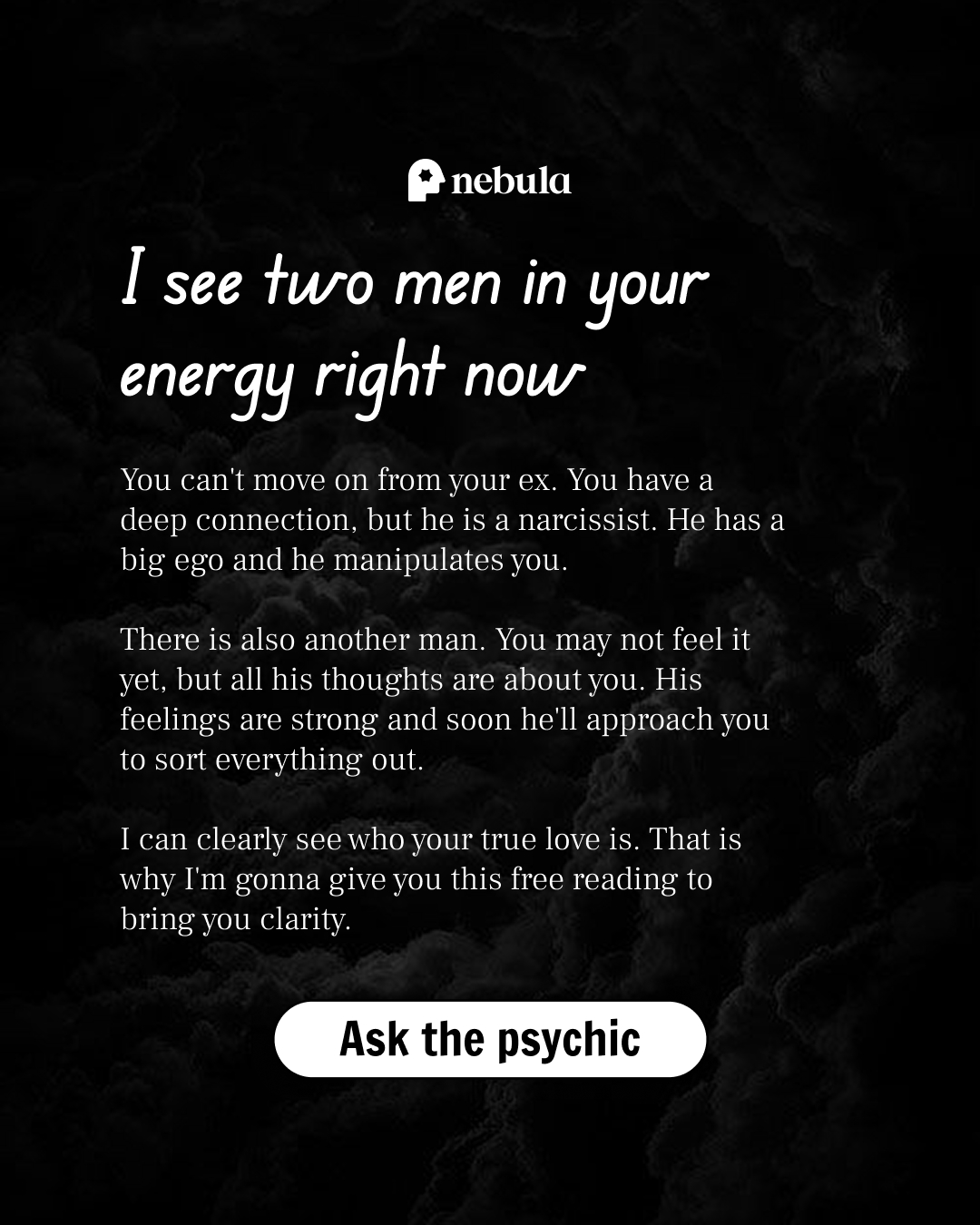 Your Relationship Advisor Facebook ad