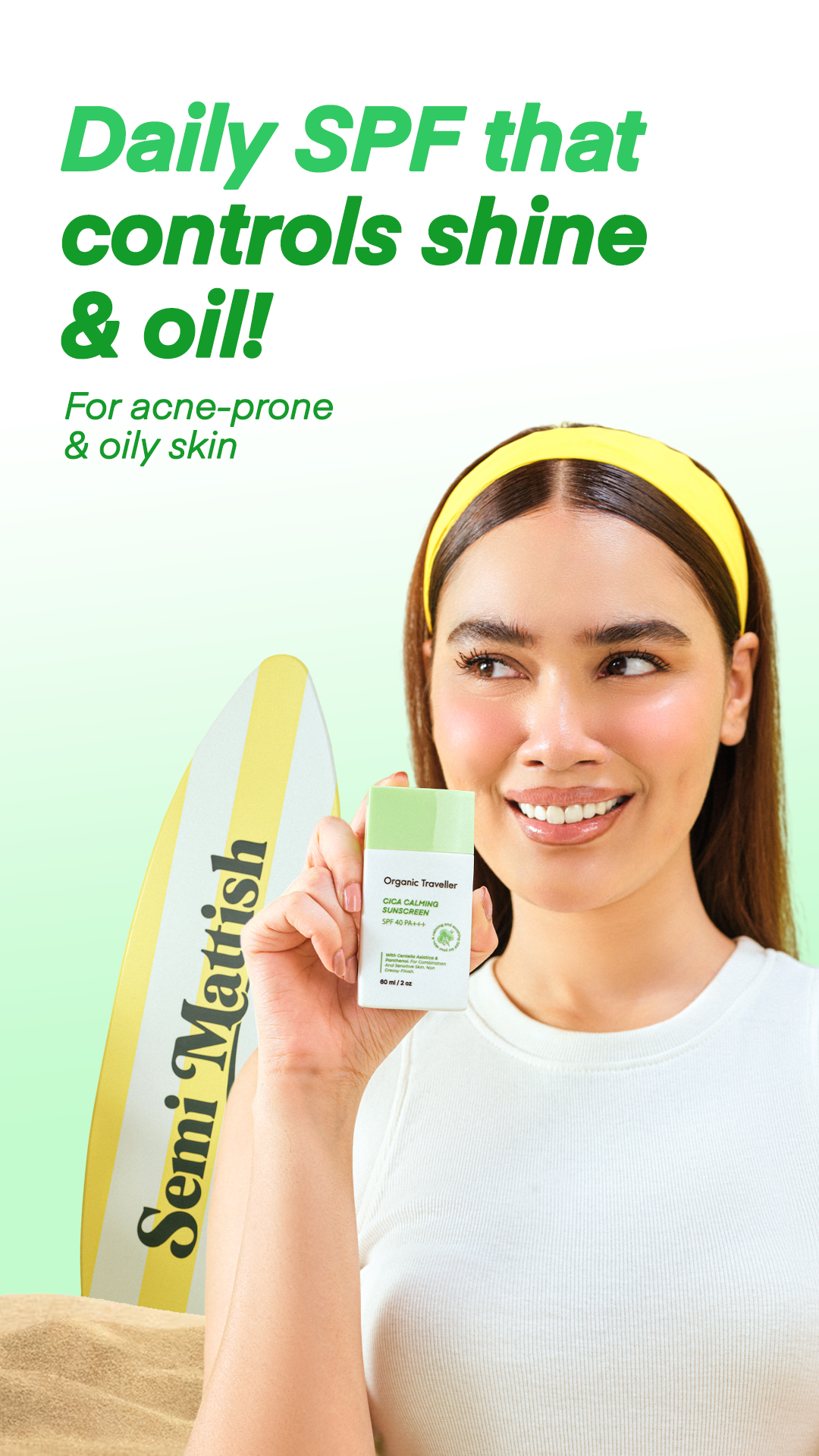 Organic Traveller - Skincare Facebook ad