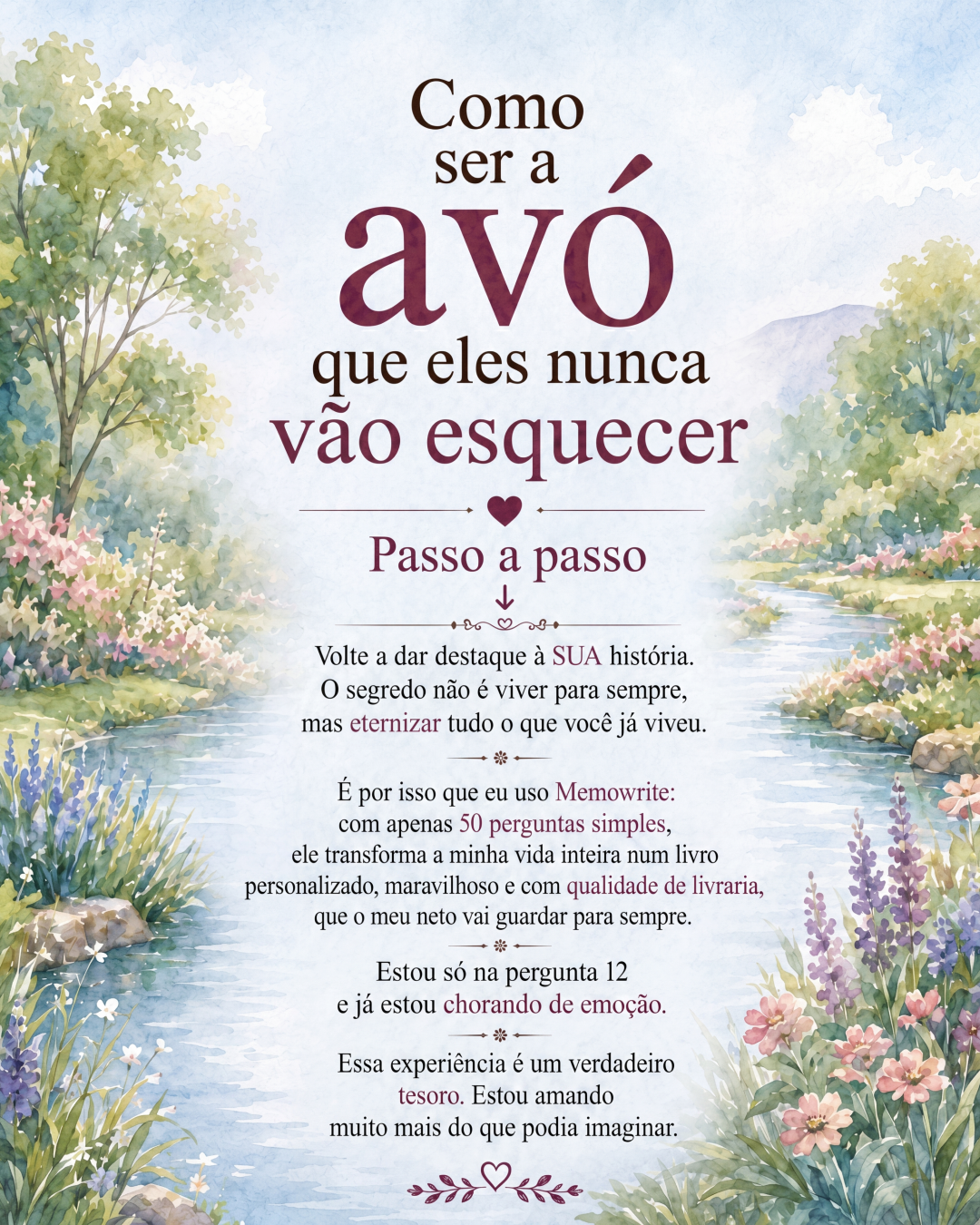 Memowrite Facebook ad
