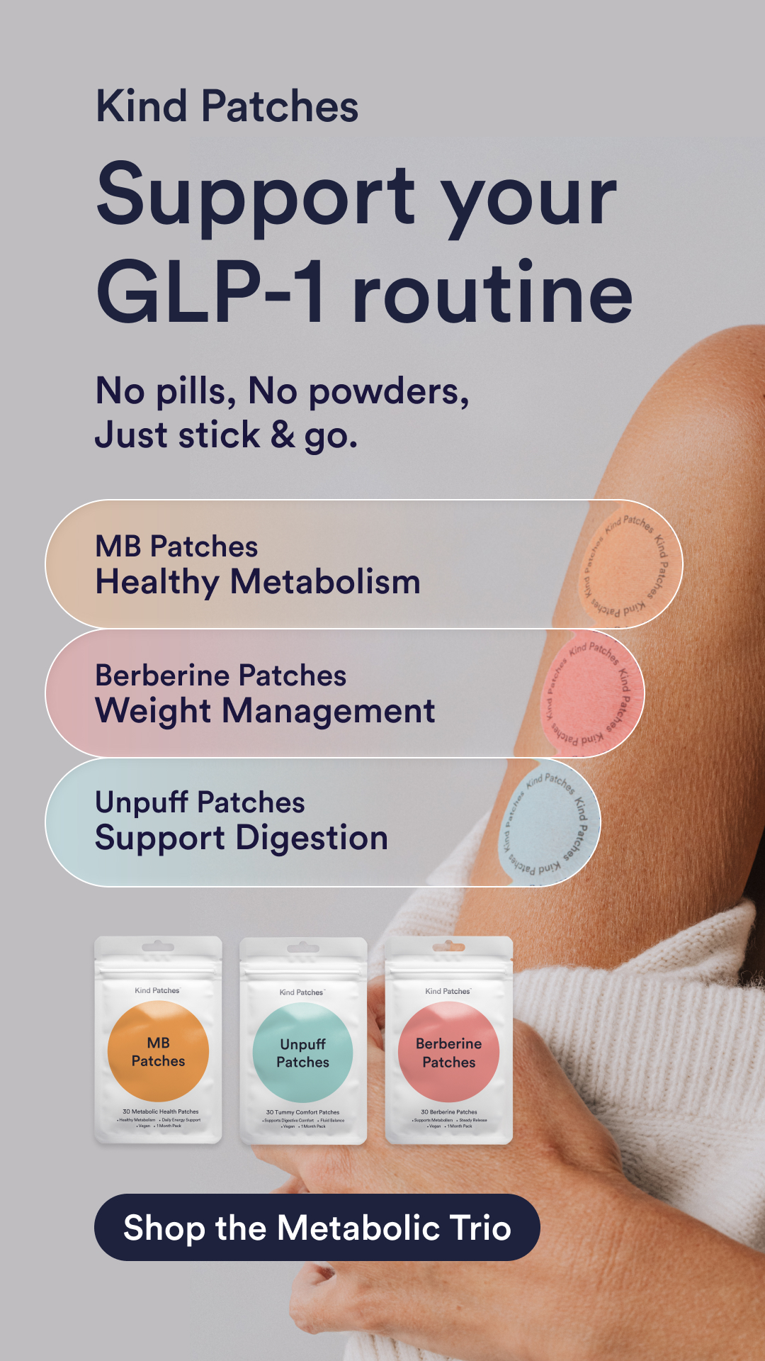Kind Patches Facebook ad