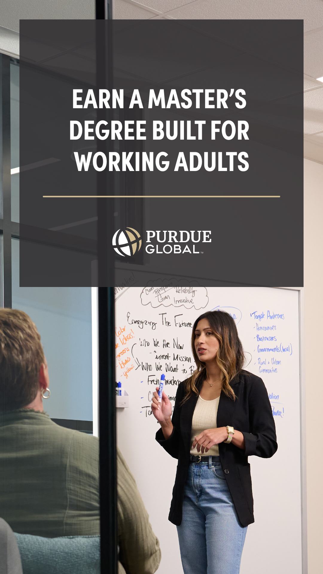 Purdue Global Facebook ad