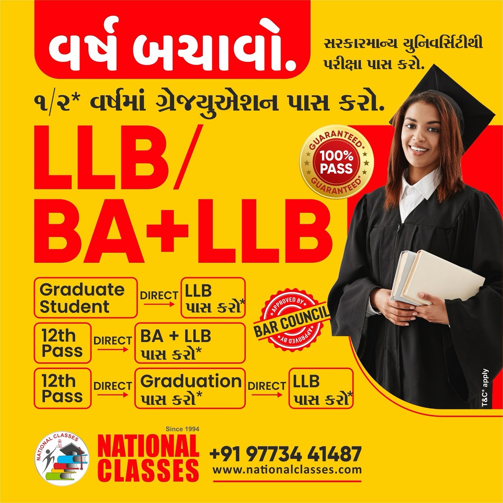 National classes Facebook ad