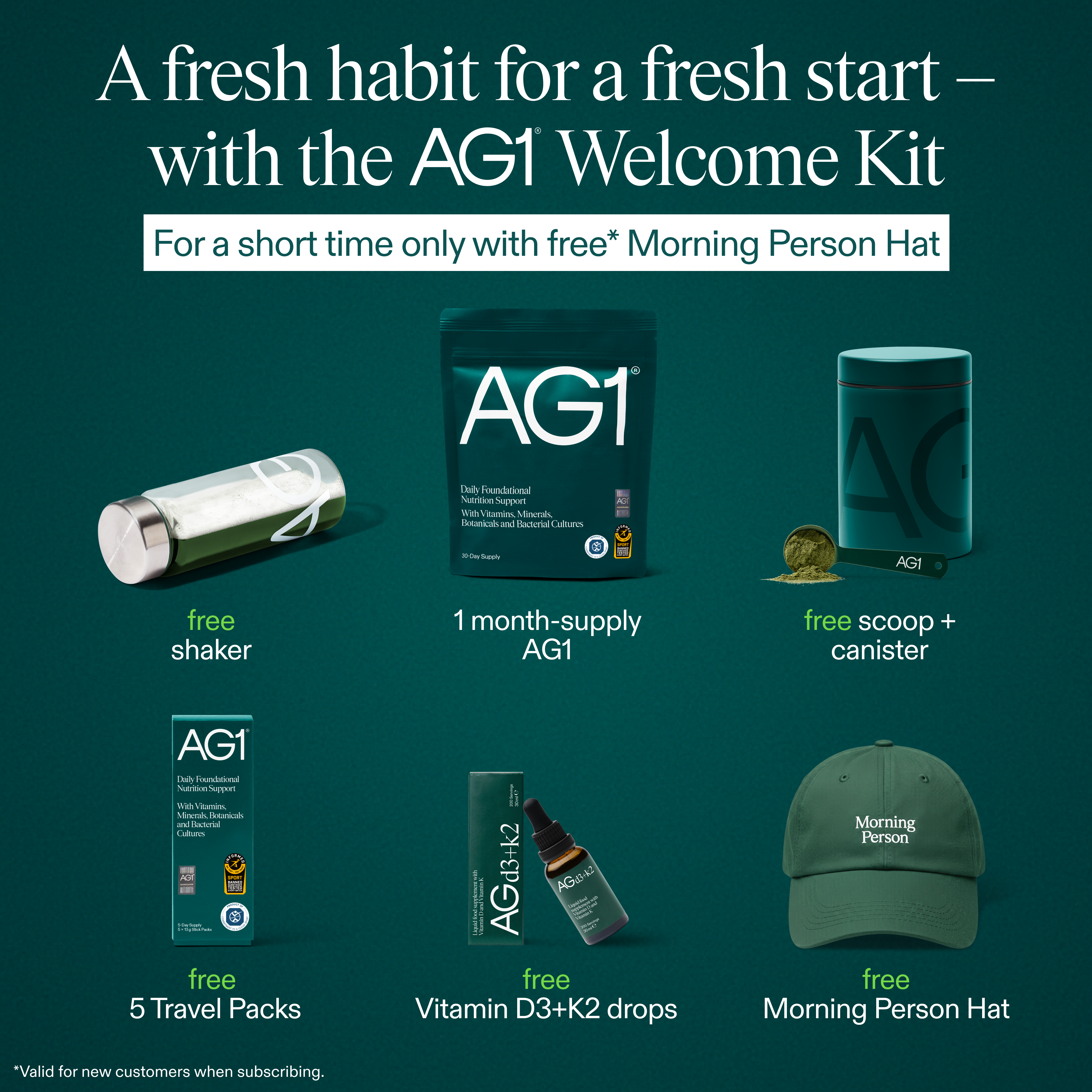 AG1 by Athletic Greens Facebook ad