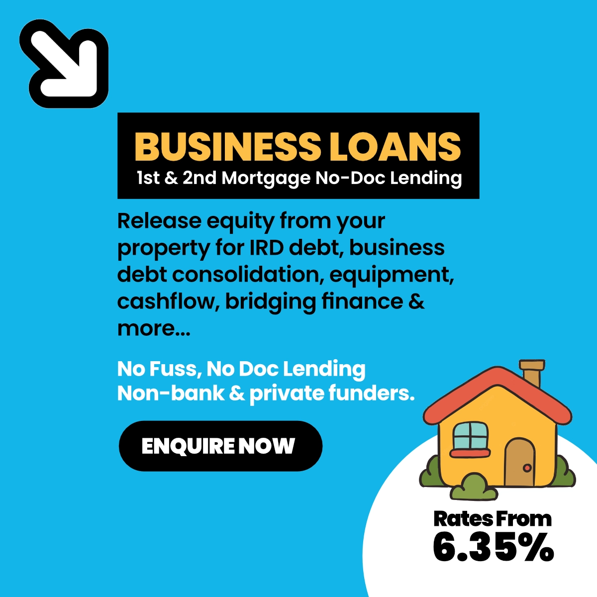 Compare Business Loans Facebook ad
