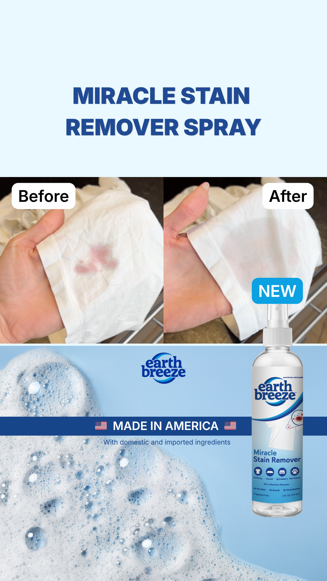 Earth Breeze Facebook ad