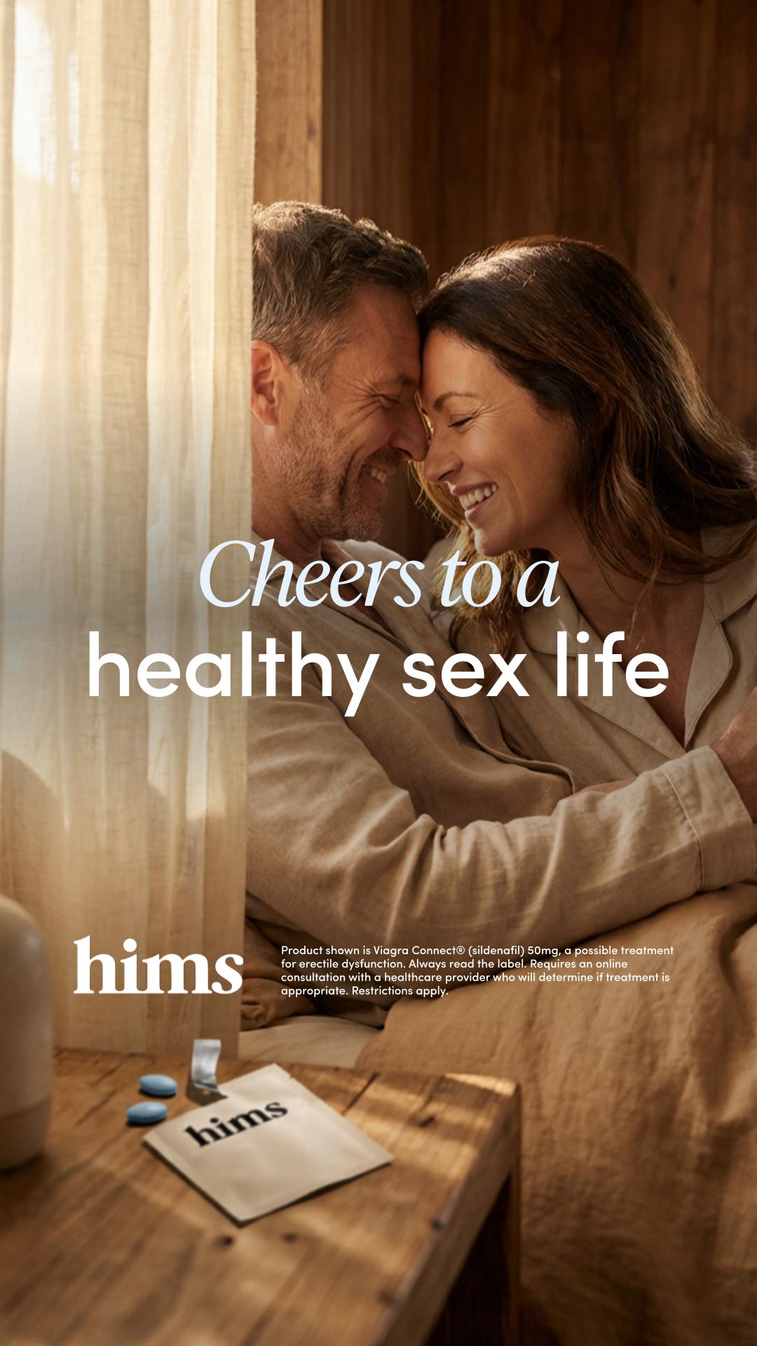 hims Facebook ad
