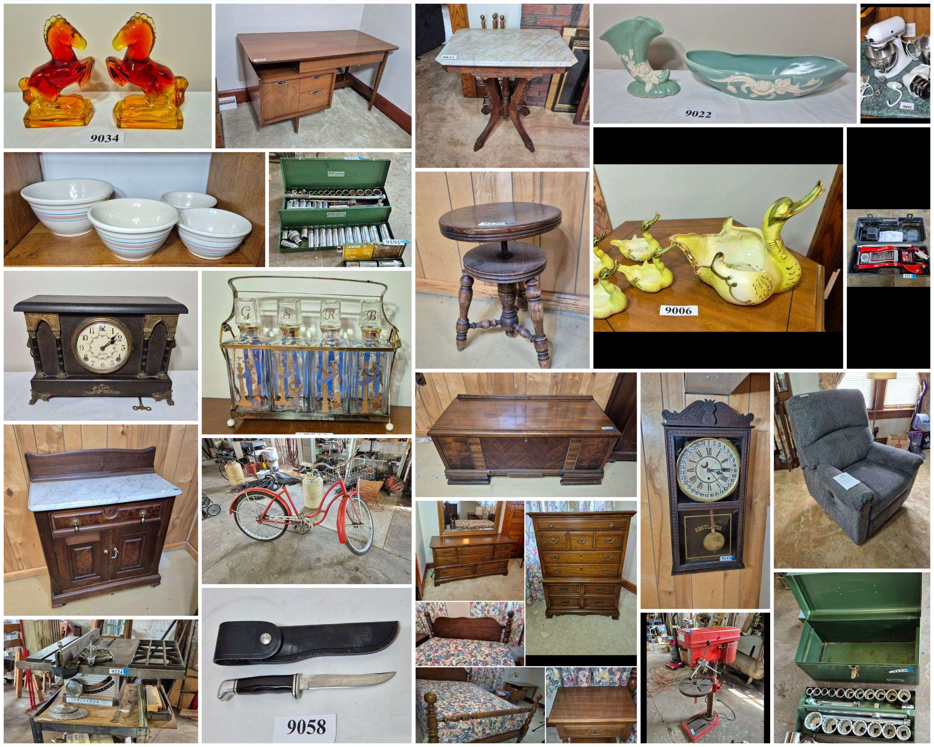 Mark Van Hook, Auctioneer Facebook ad: Online Auction in Crooksville