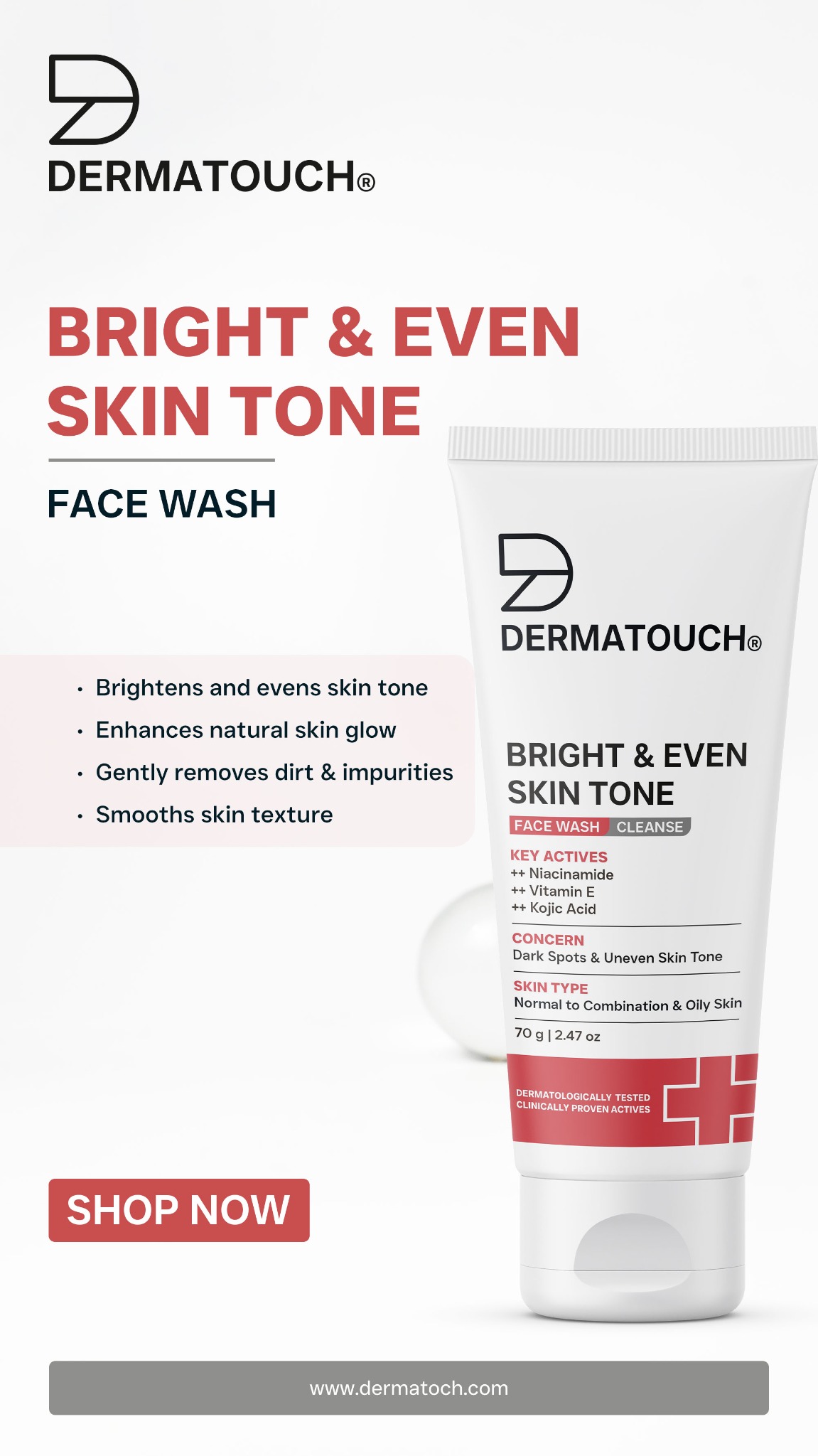 Dermatouch Skincare Facebook ad