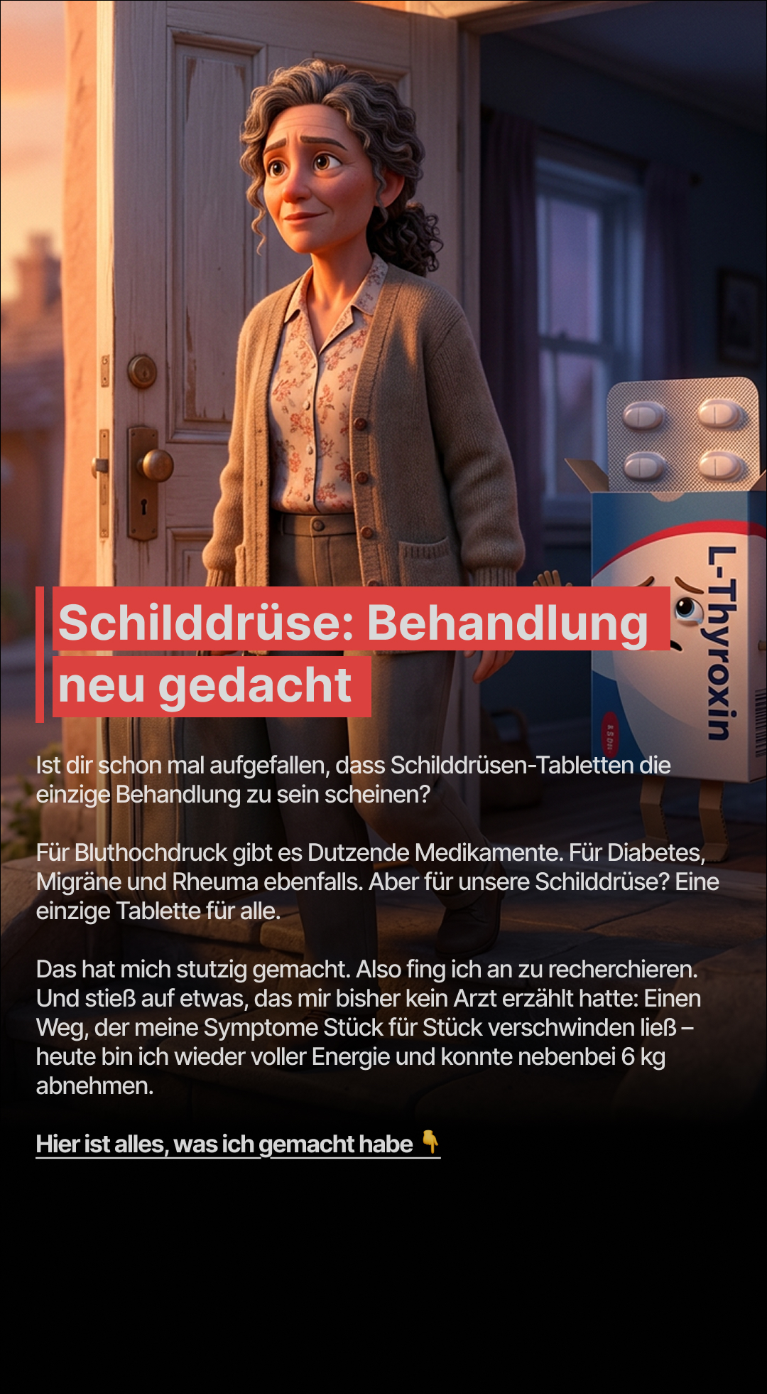Mission Schilddrüse Facebook ad
