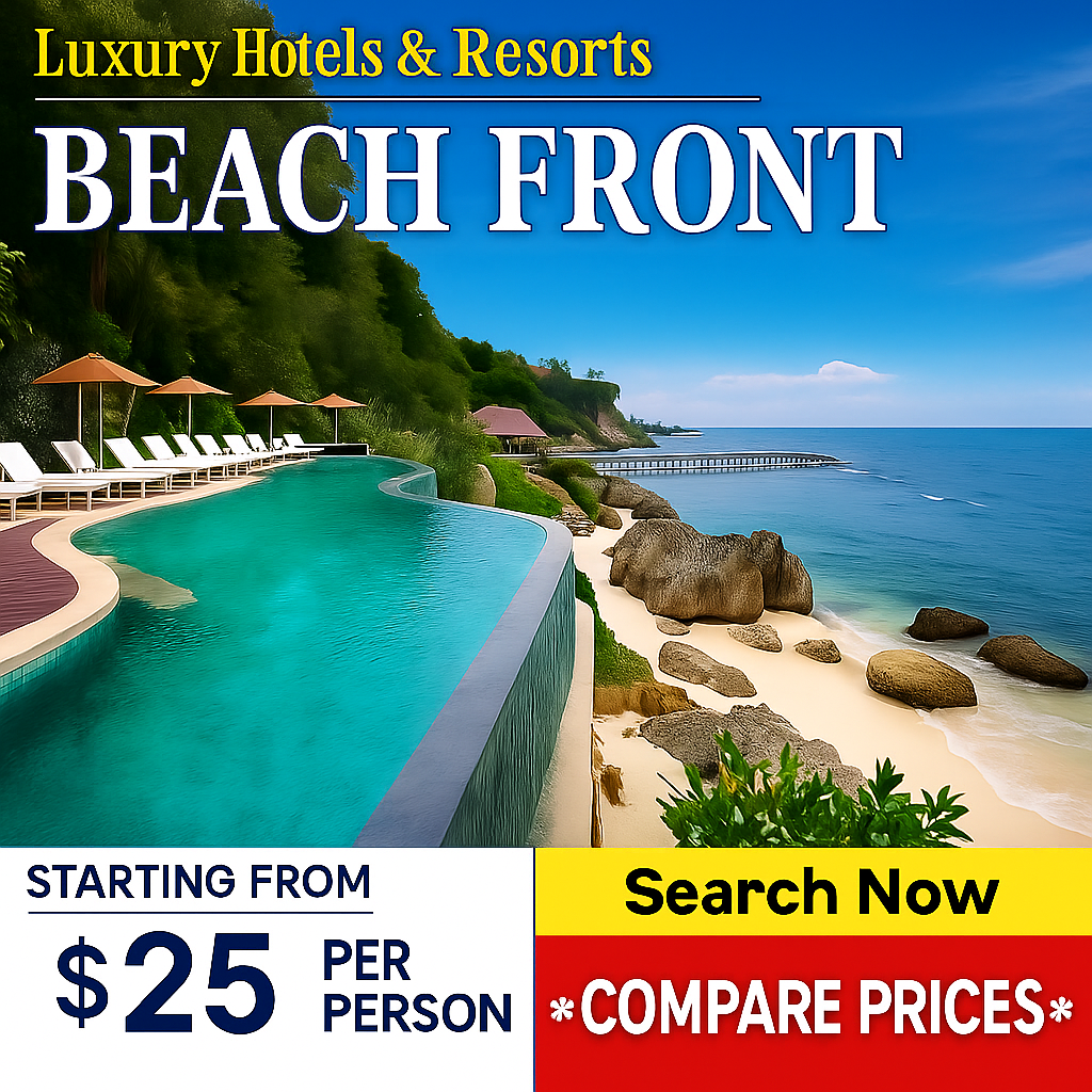 Search Hotels Now Facebook ad