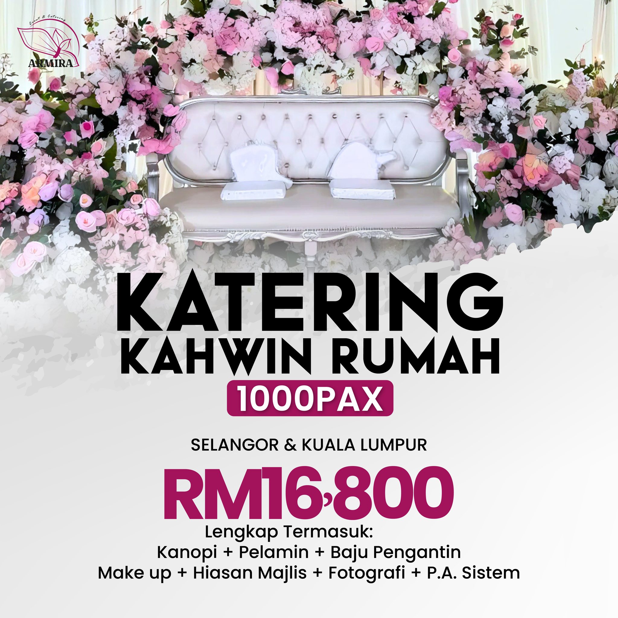 Armira Event & Catering Facebook ad