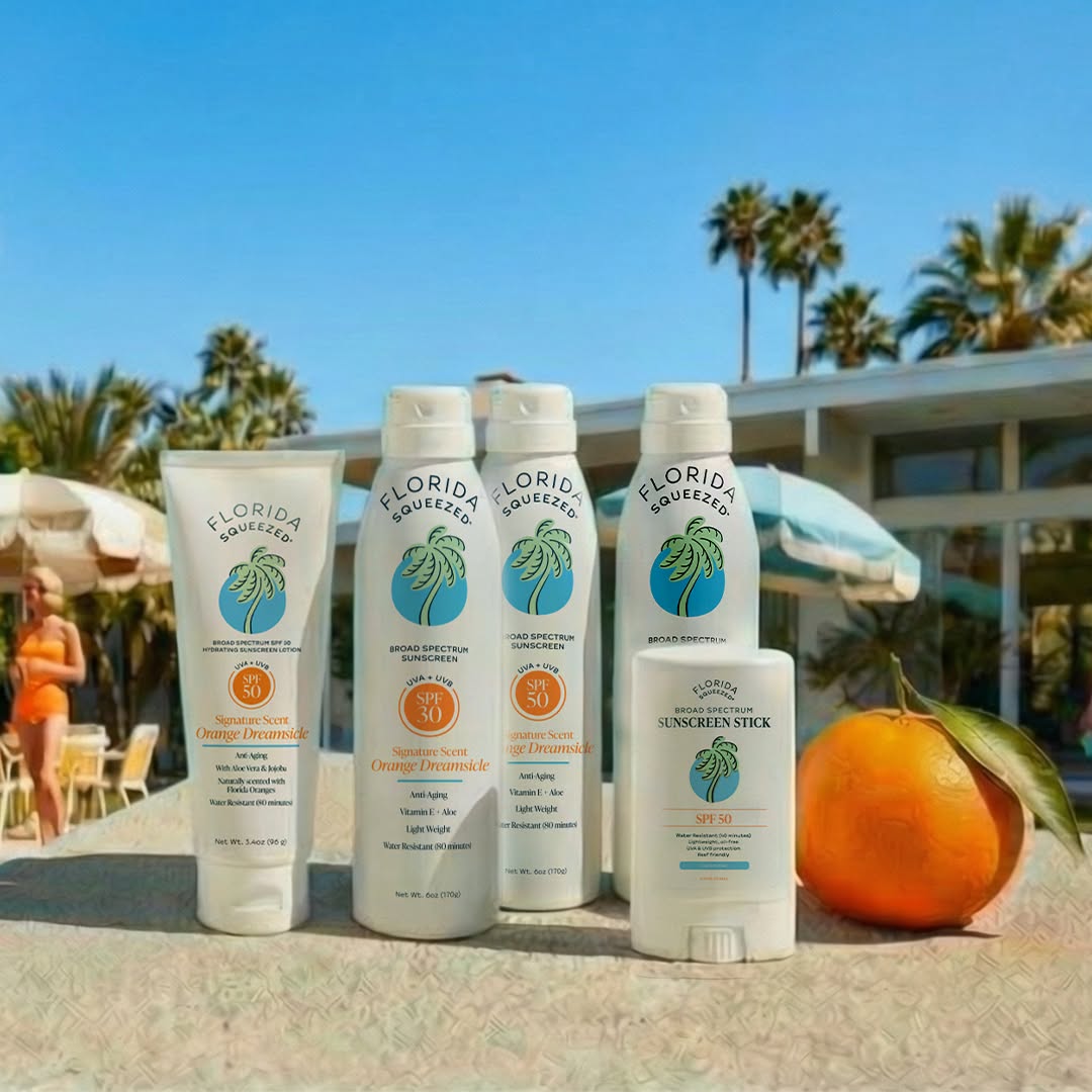 Florida Squeezed Facebook ad: Your skin’s new BFF