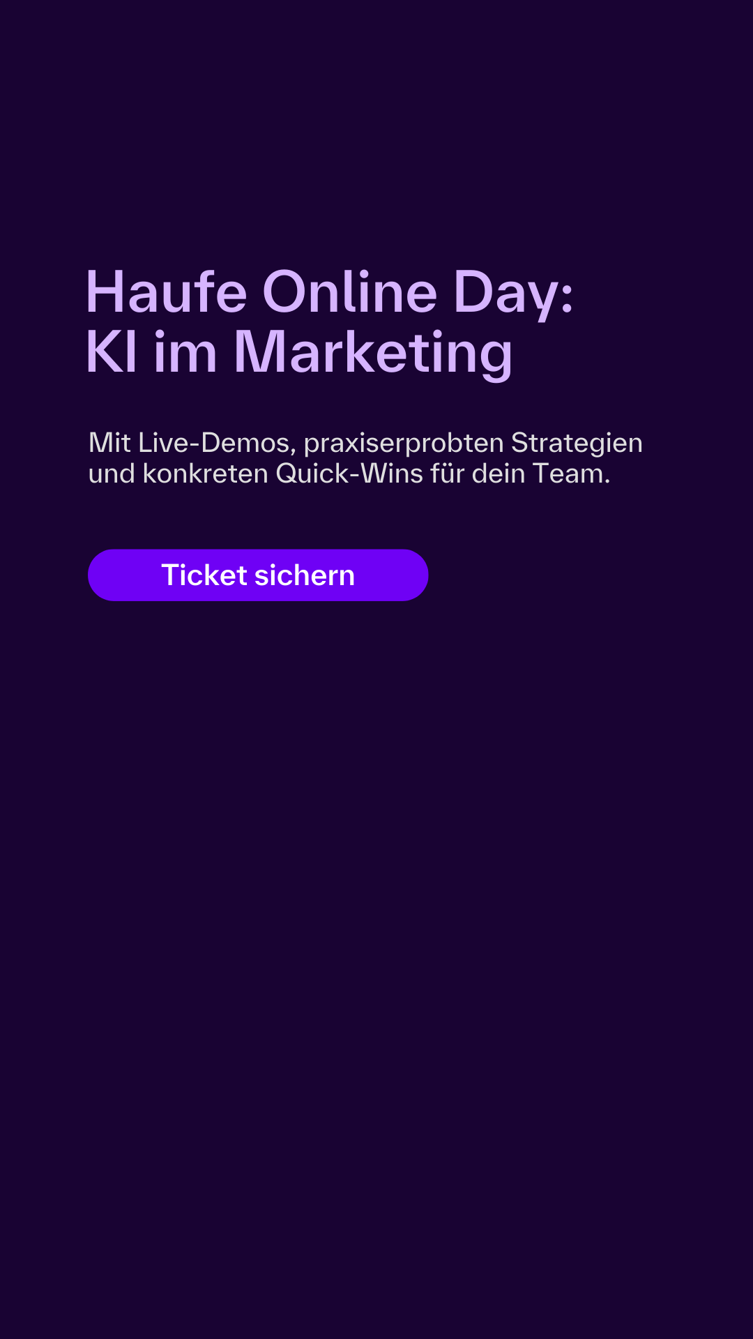 Haufe Akademie Facebook ad