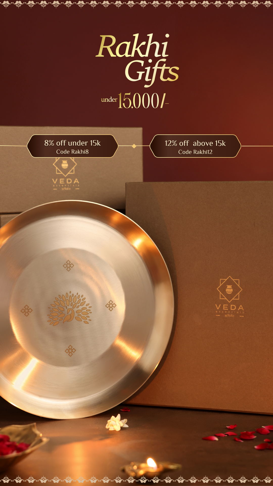 Veda Essentials. Facebook ad