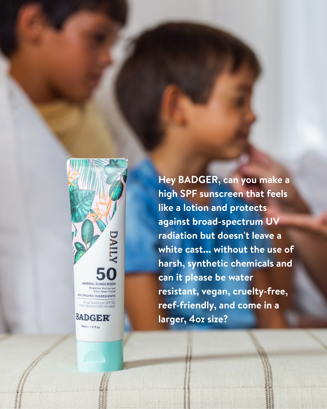 Badger Balm Facebook ad