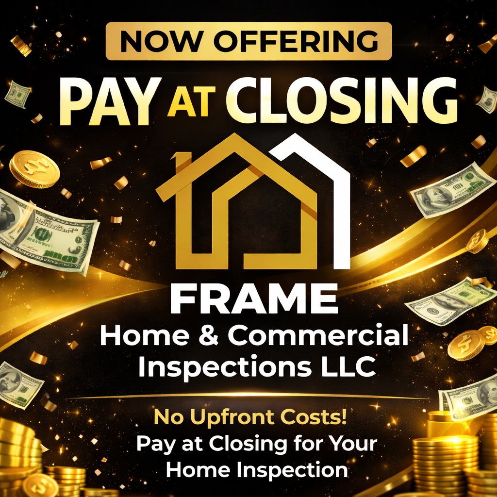 Frame Home & Commercial Inspections Facebook ad