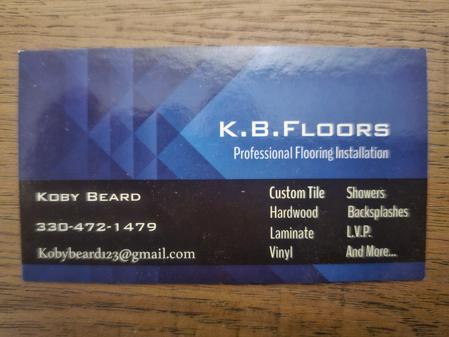 K.B. Floors Facebook ad: - Bathroom remodels