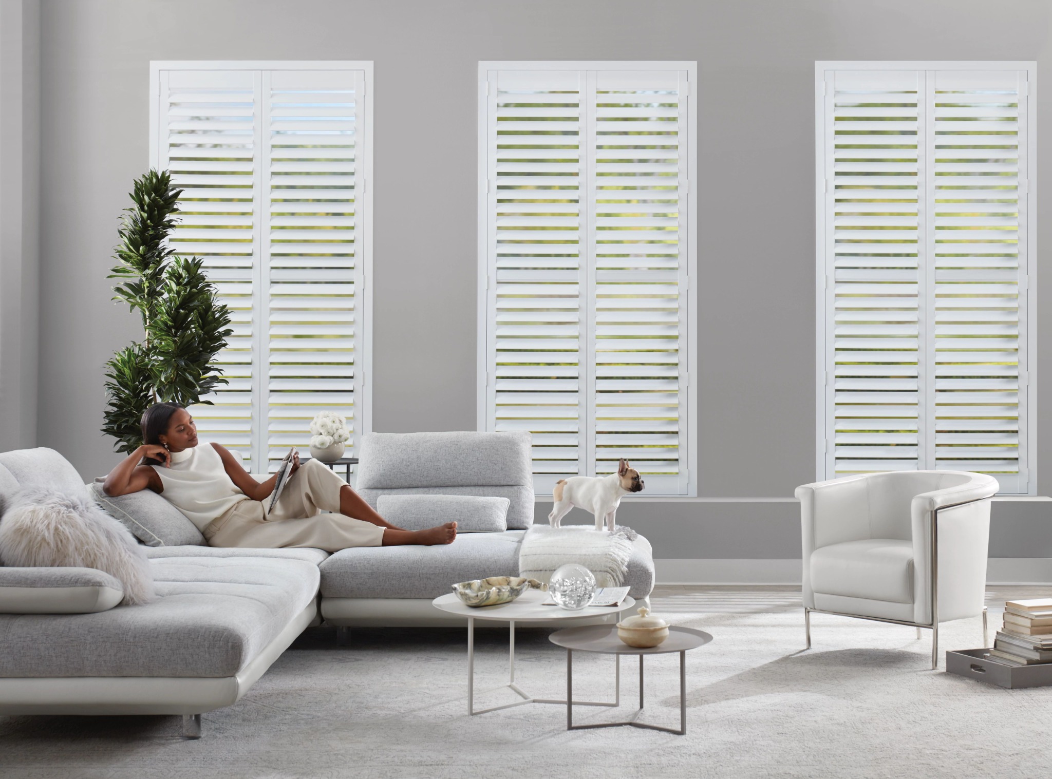 Shades And Roller Facebook ad: Palm Beach Shutters That Withstand Sun & Humidity