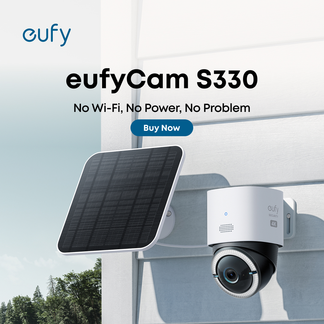Anker South Africa Facebook ad: Meet the eufyCam S330.