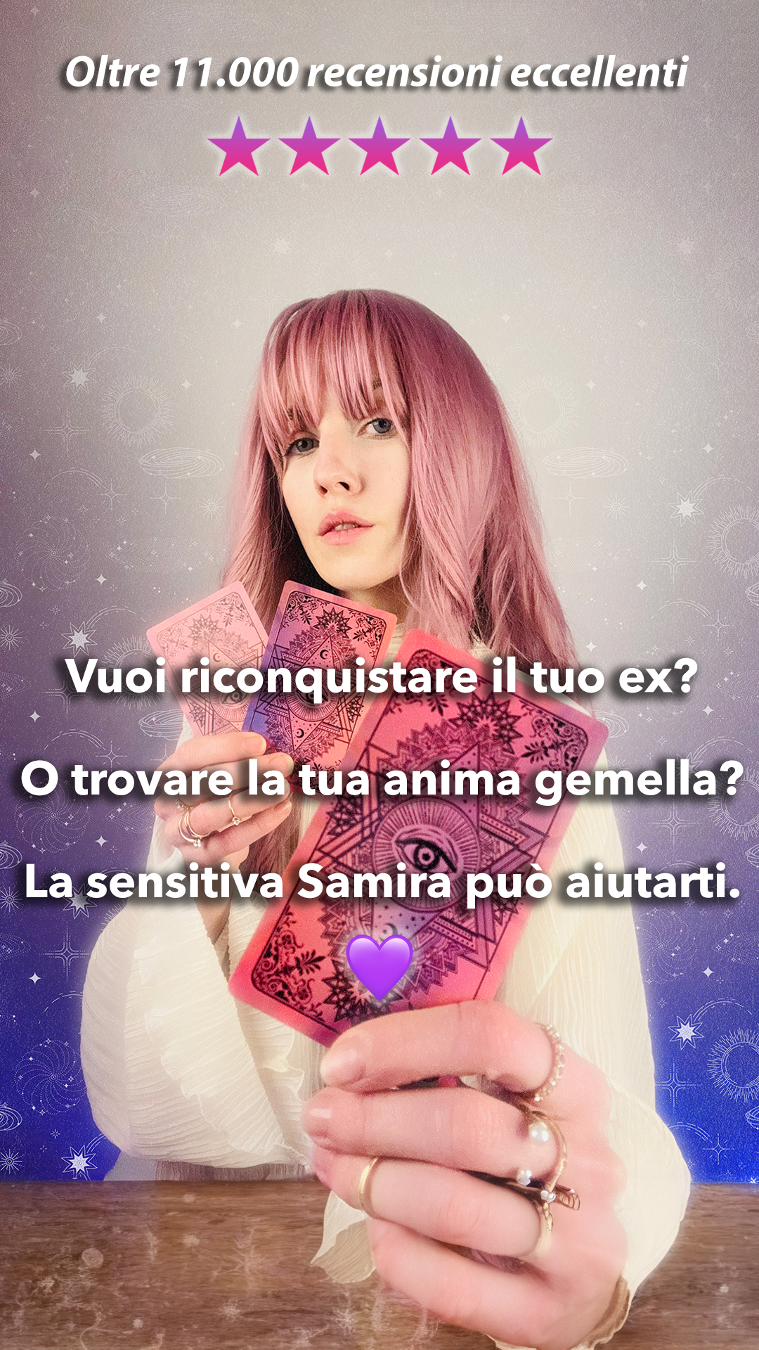 Psychic Samira Facebook ad