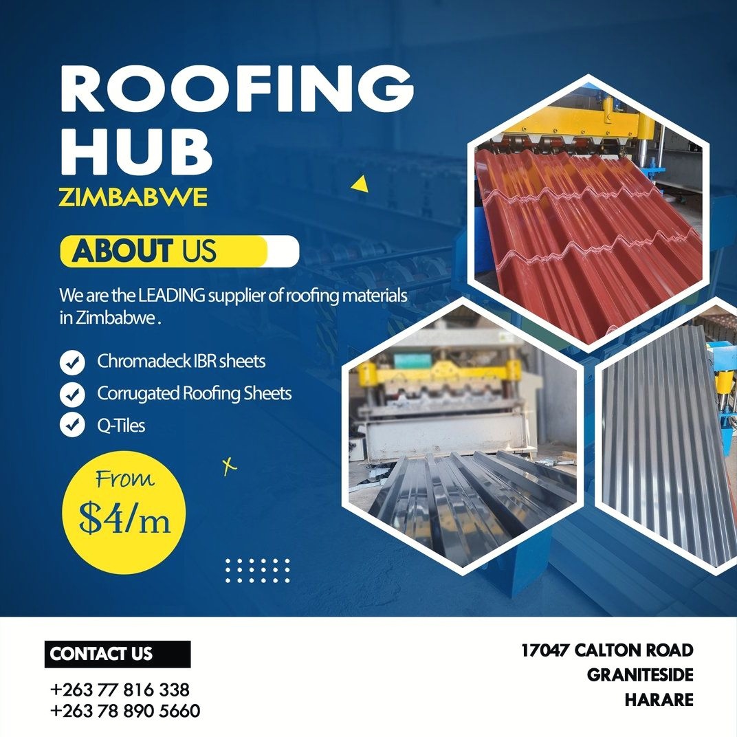 Roofing Hub Zimbabwe Pvt Ltd Facebook ad